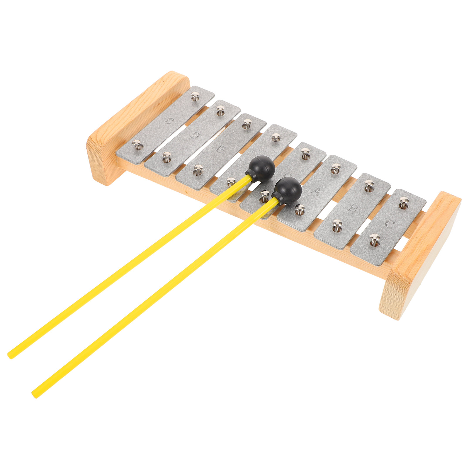 Musical Instrument Glockenspiel - 8-Note Aluminum Glockenspiel Xylophone Kids Early