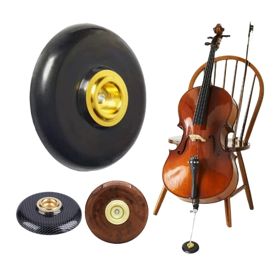 Musical Instrument Symbols - CELLO SLIP MAT Protector อุปกรณ์เสริมเครื่องสายติดตั้ง Viola