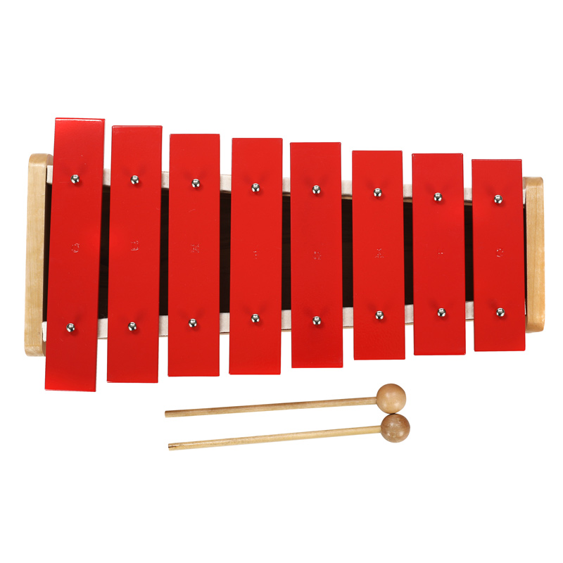 Musical Instrument Glockenspiel - กล็อกเกนสปีล ไซโลโฟน เครื่องดนตรีประเภทเพอร์คัชชัน ขายส่ง ชุดเครื่องดนตรีเพอร์คัชชัน 8