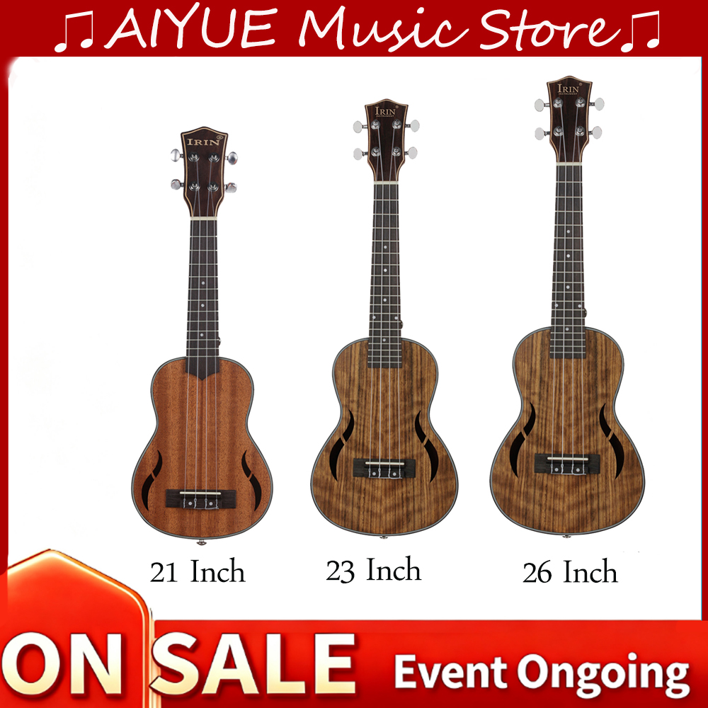 Musical Instrument Hawaii - อูคูเลเล่ 21/23/26 นิ้ว อูคูเลเล่ฮาวาย 4 โทน