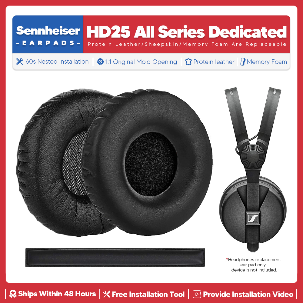 Sennheiser Headphone Hd 25 - แผ่นรองหูอะไหล่สำหรับ Sennheiser HD 25 25-2 25SP