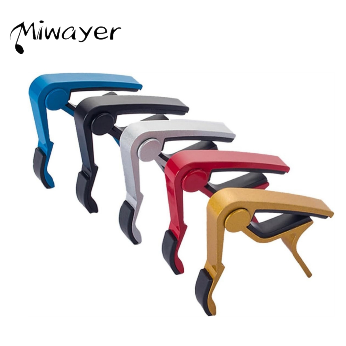 Musical Instrument In English - คาโป้กีตาร์มิวาเยอร์ - การปรับแต่งที่แม่นยำ การออกแบบไร้เสียงรบกวนสำหรับกีตาร์อะคูสติก ไฟฟ้า และคลาสสิก