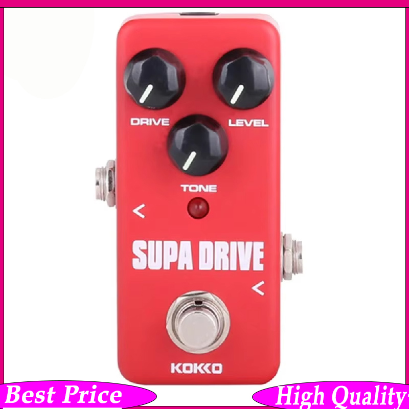 Musical Instrument No Touch - FOD5 SUPA DRIVE โอเวอร์ไดรฟ์กีตาร์ไฟฟ้าแบบพกพา มินิกีตาร์เอฟเฟค เพดัล