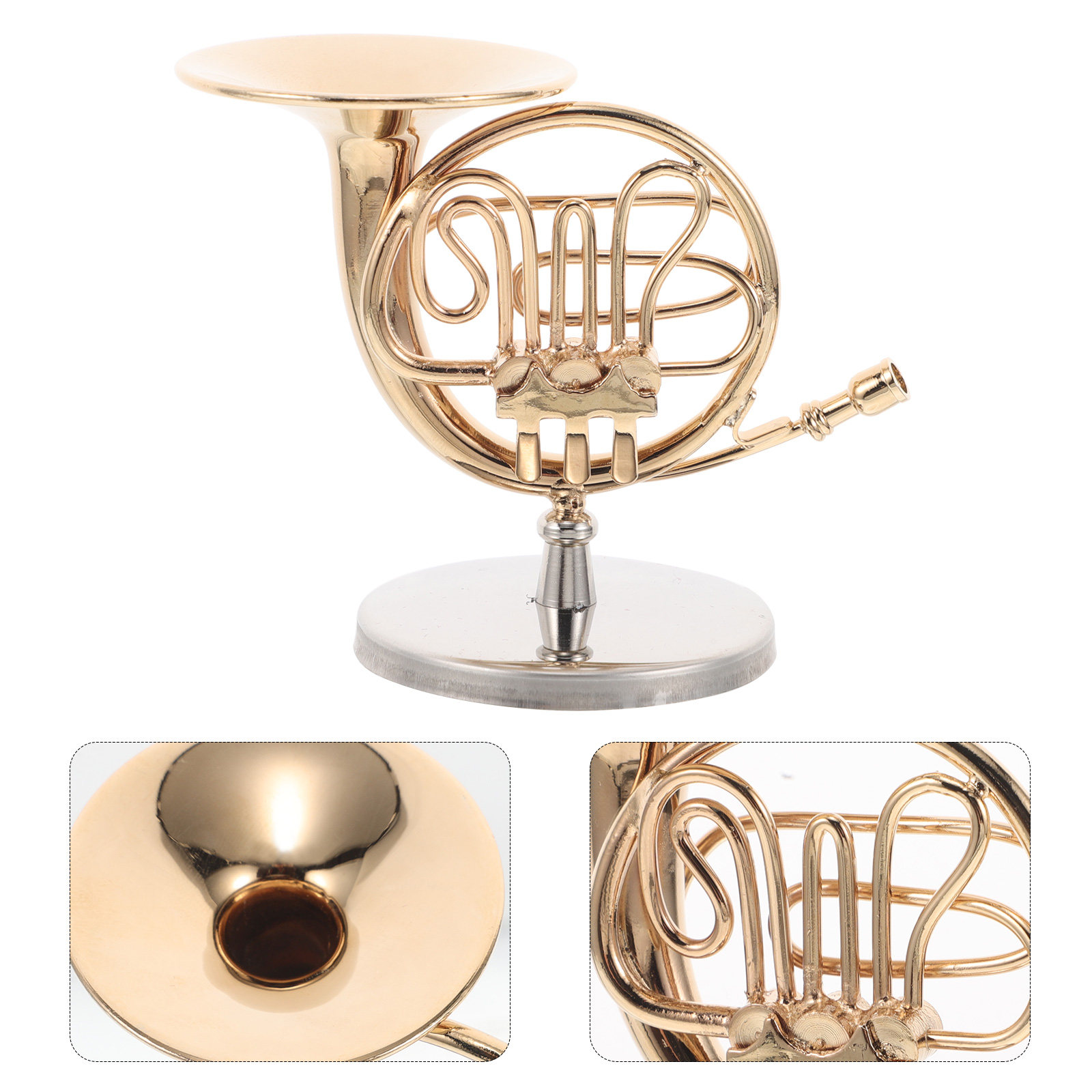 แตรฝรั่งเศสขนาดเล็ก งานฝีมือ ต - Musical Instrument French บทวิจารณ์และราคา