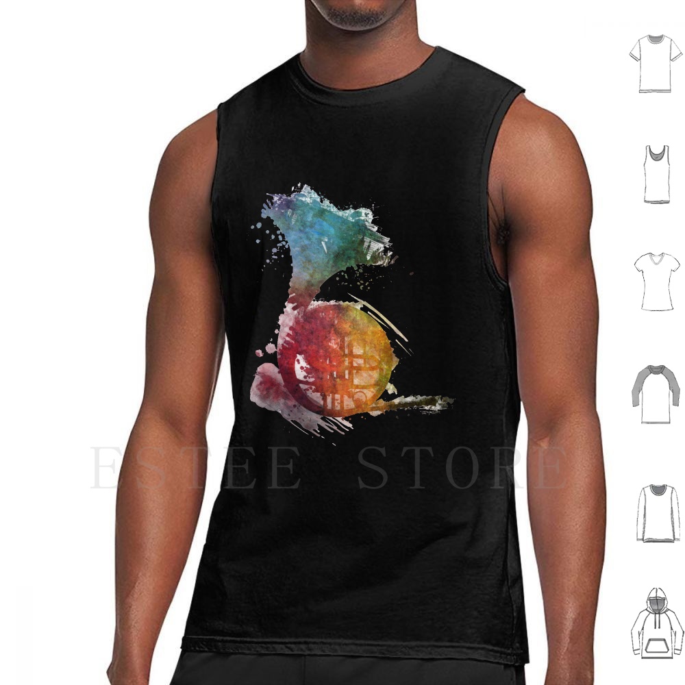 French Horn Watercolor Tank To - Musical Instrument French บทวิจารณ์และราคา