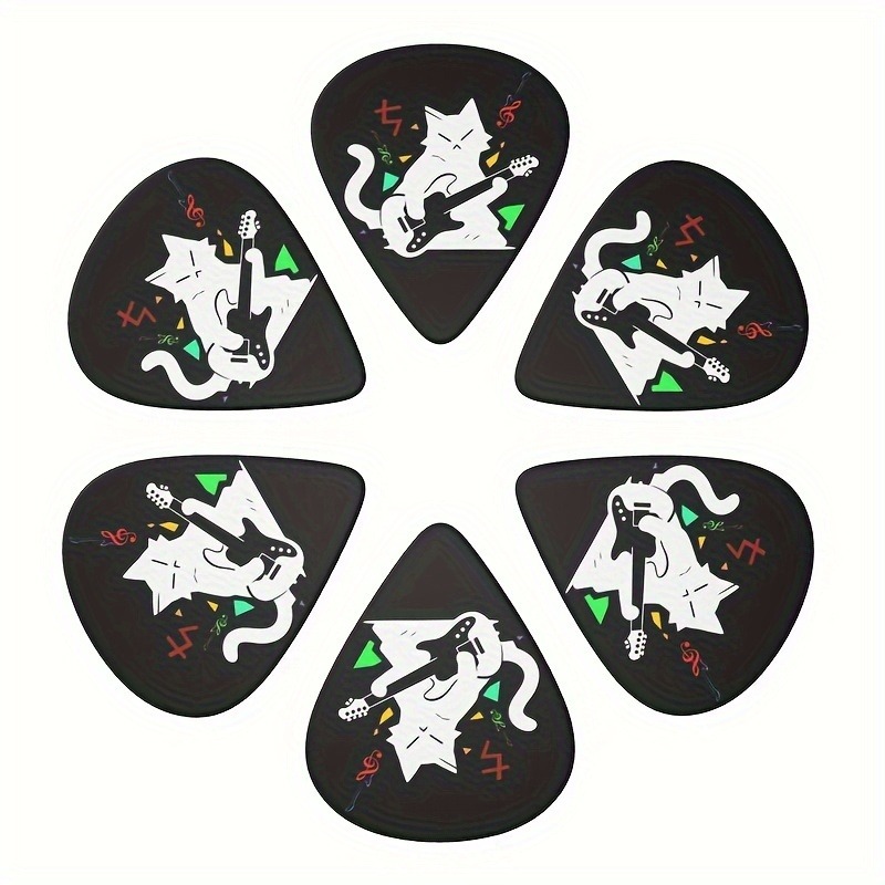 6 ชิ้นเสียงต้นฉบับกีตาร์ Picks - Musical Instrument In English บทวิจารณ์และราคา