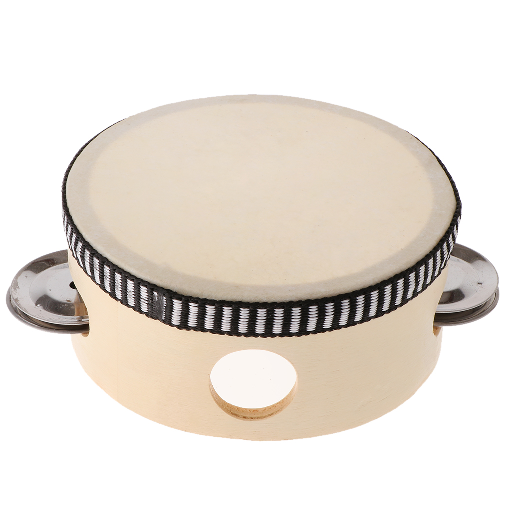 กลองไม้ดนตรี แทมบูรีน เครื่องด - Musical Instrument With Hand บทวิจารณ์และราคา