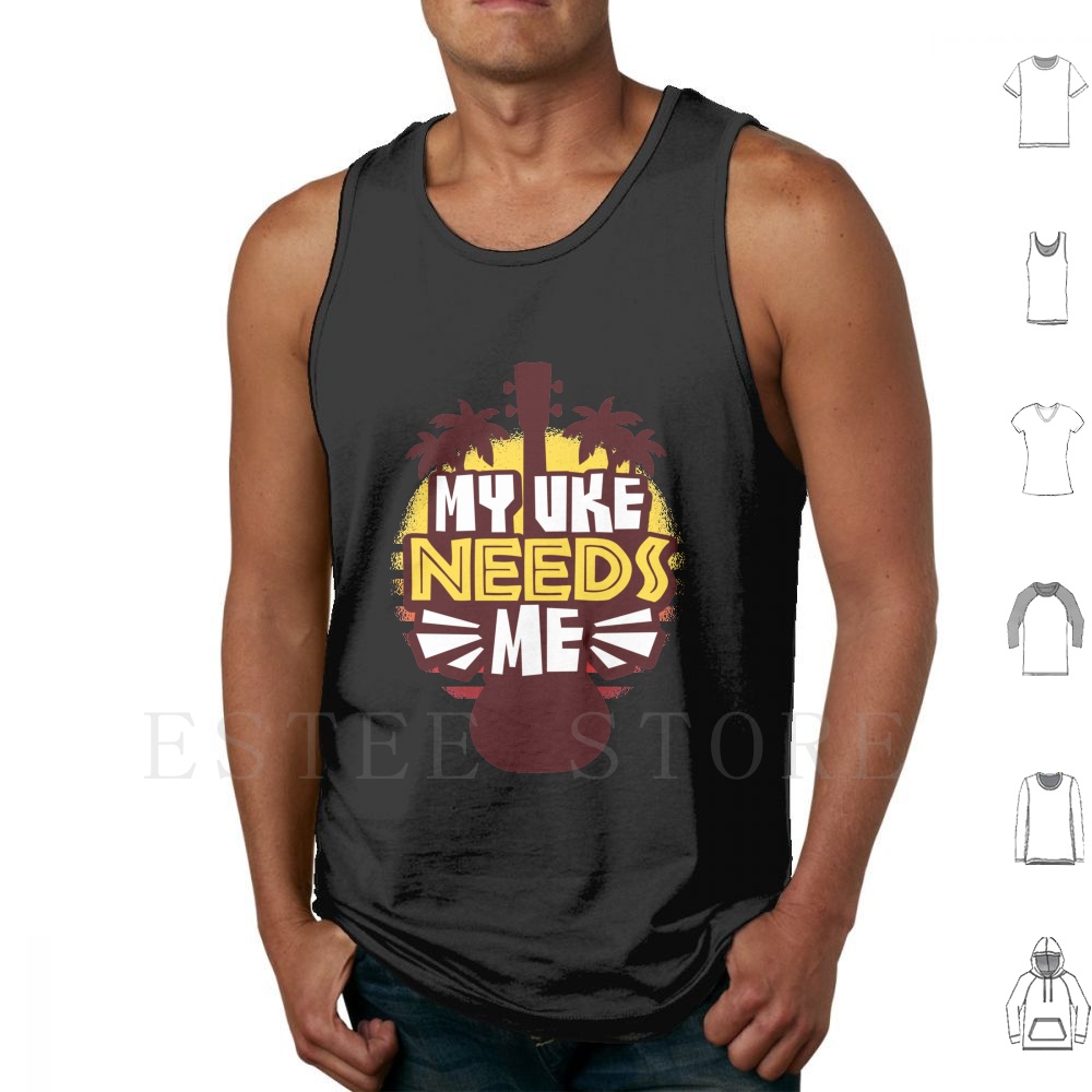 Ukulele เสื้อกล้ามเสื้อกั๊กแขน - Musical Instrument Hawaii บทวิจารณ์และราคา
