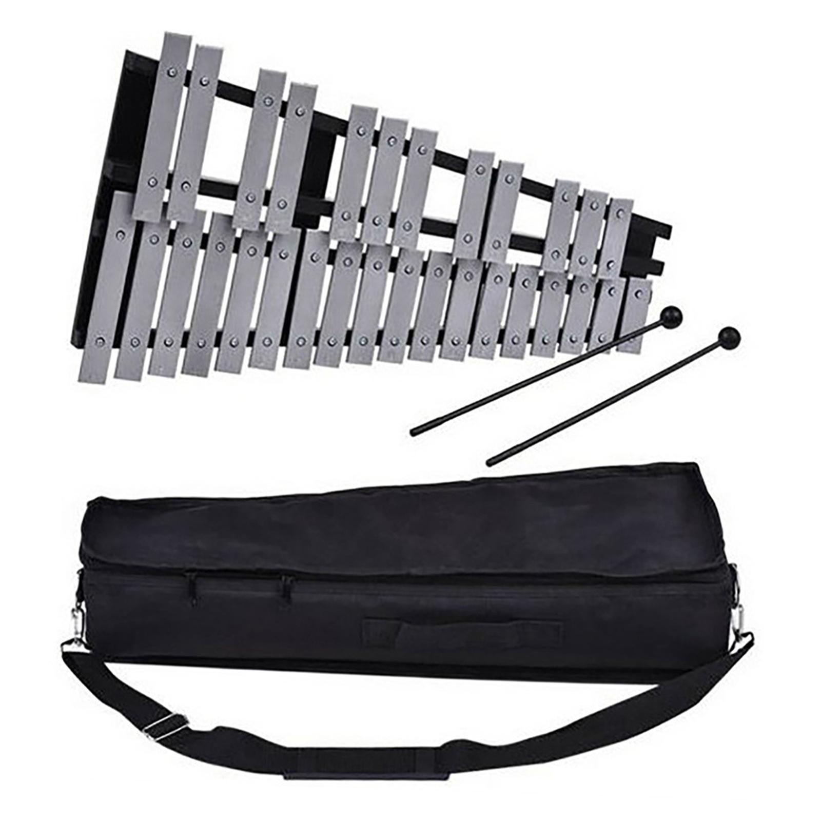 ไซโลโฟนแบบพกพา 32 โน้ต พร้อมระ - Musical Instrument Glockenspiel บทวิจารณ์และราคา