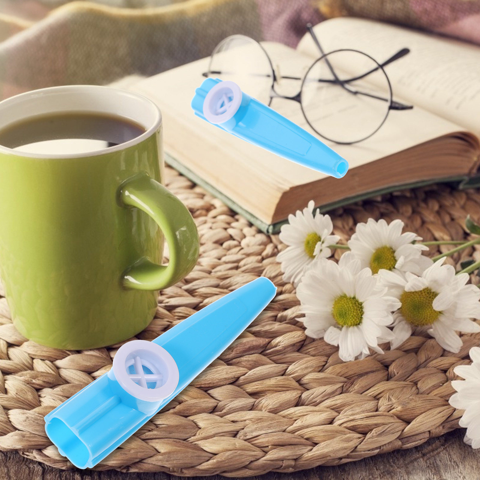 คาซู 10 ชิ้น เครื่องดนตรีพลาสต - Musical Instrument Easy To Learn บทวิจารณ์และราคา