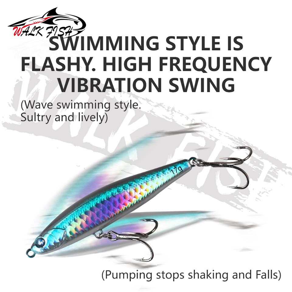 เหยื่อปลอมแบบจมน้ำ WALK FISH 1 - Rain Stick Percussion บทวิจารณ์และราคา