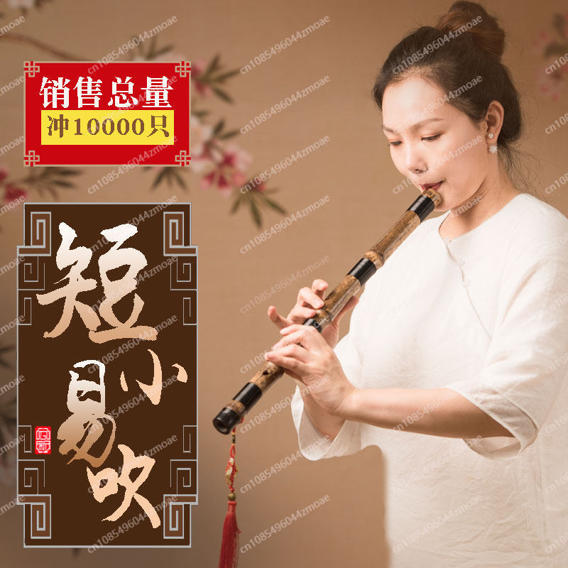ขลุ่ยไม้ไผ่แบบมืออาชีพ ขลุ่ยเส - Musical Instrument You Blow บทวิจารณ์และราคา