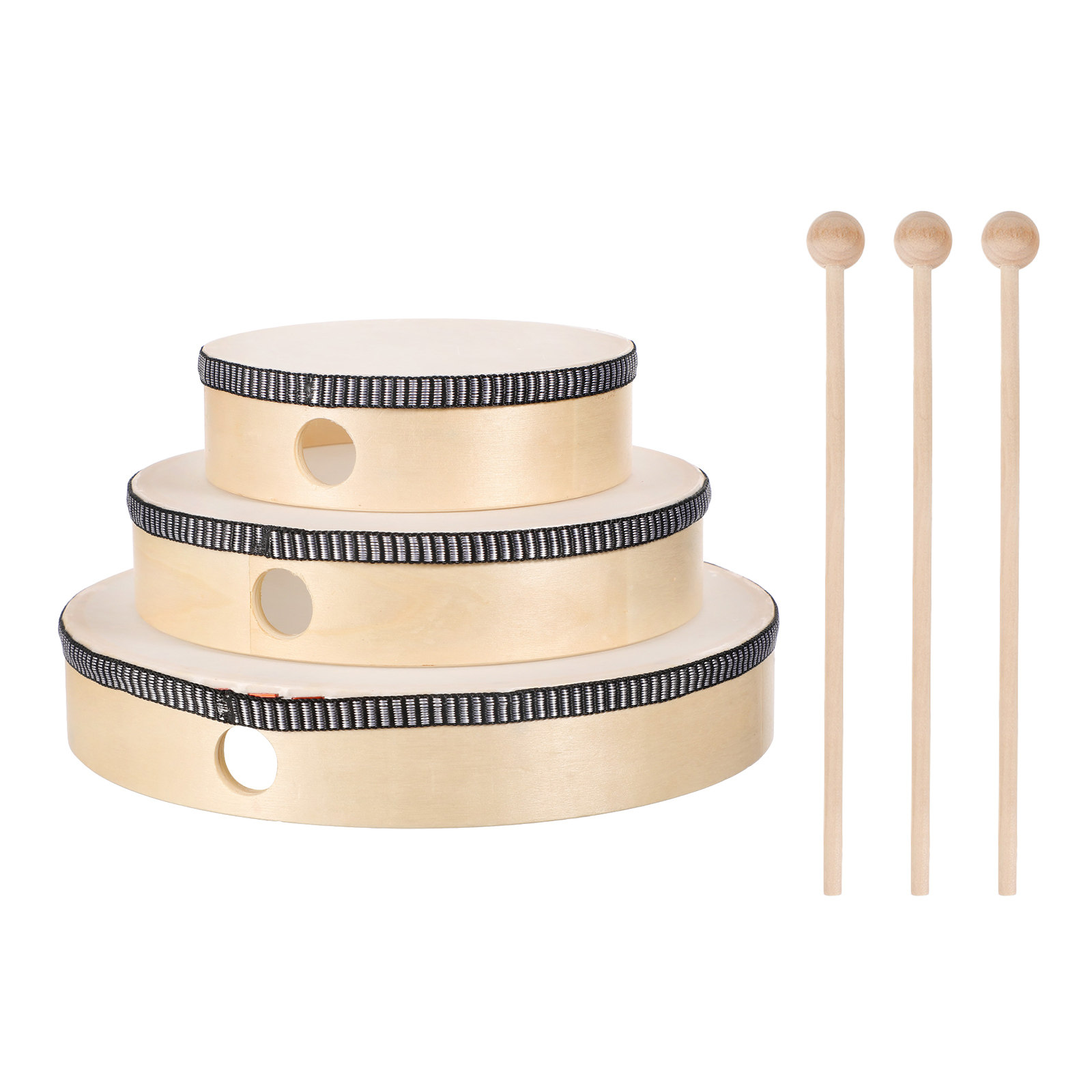 ชุดกลองมือสำหรับเด็ก 6 ชิ้น ขน - Musical Instrument With Hand บทวิจารณ์และราคา