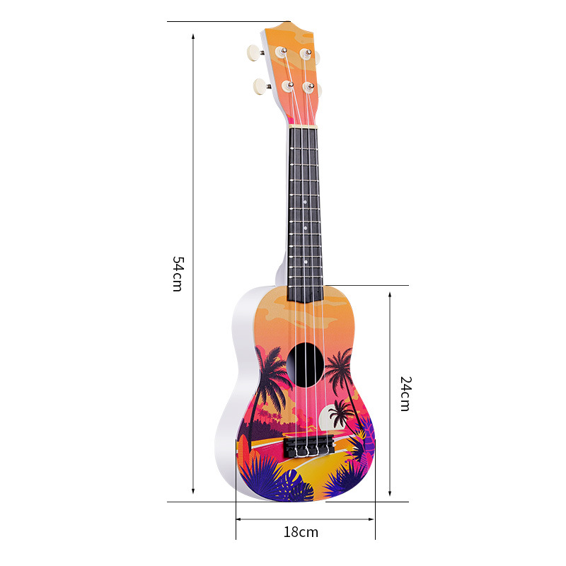 อูคูเลเล่ 21 นิ้ว ลายฮาวาย สำห - Musical Instrument Hawaii บทวิจารณ์และราคา