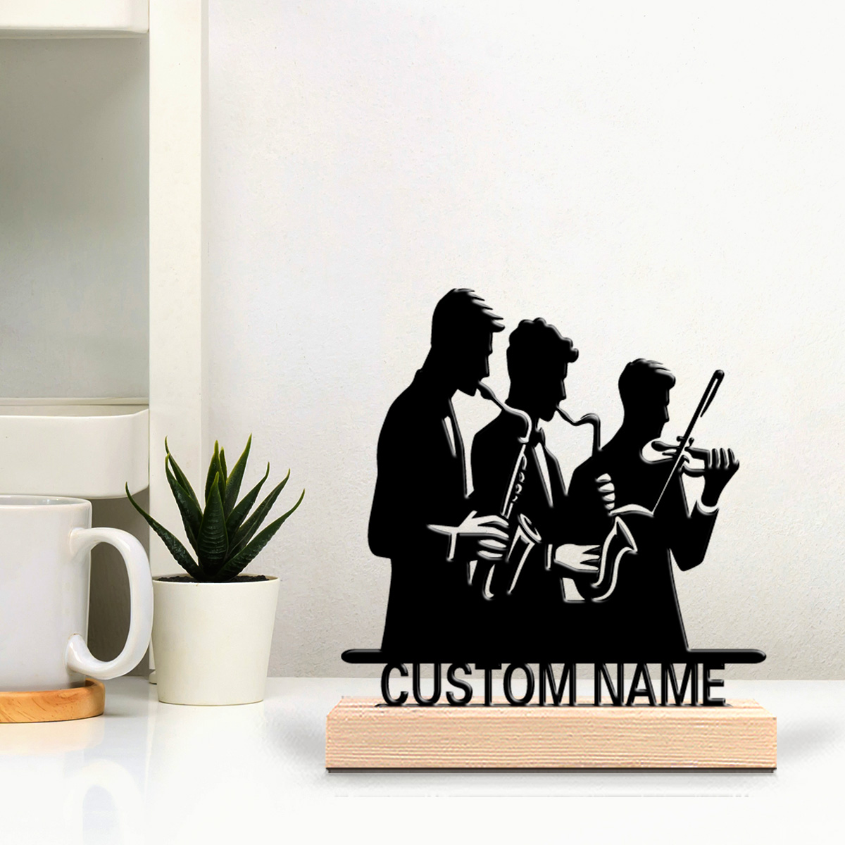 ของตกแต่งโลหะรูปคนเล่นเครื่องด - Musical Instrument Name บทวิจารณ์และราคา