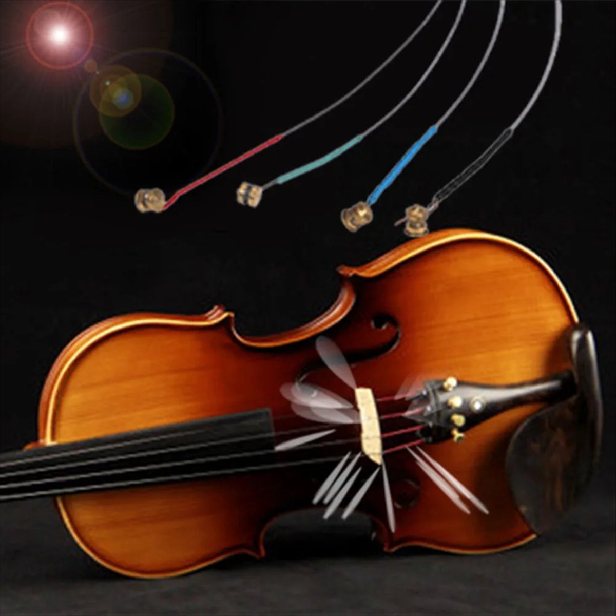 สายไวโอลิน ABPF 4/4 ชุดสายไวโอ - Violin Musical Instrument บทวิจารณ์และราคา