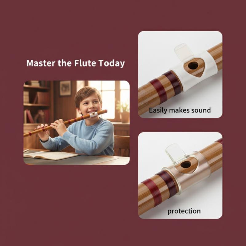 1PC Bamboo Flute Blowing Aid F - Musical Instrument You Blow บทวิจารณ์และราคา