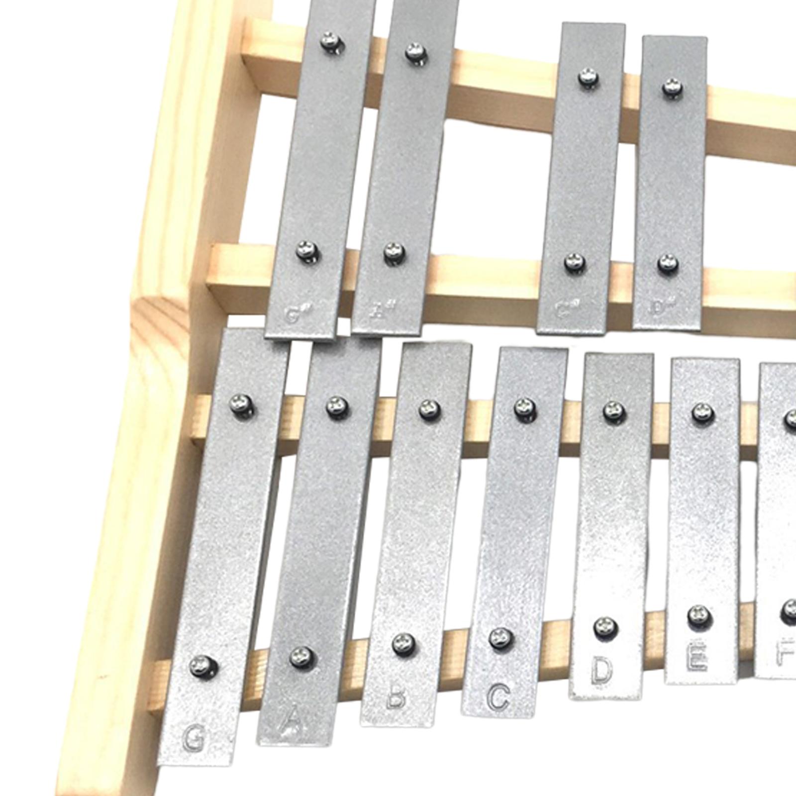 ไซโลโฟนโลหะ 25 คีย์ ของเล่นดนต - Musical Instrument Glockenspiel บทวิจารณ์และราคา