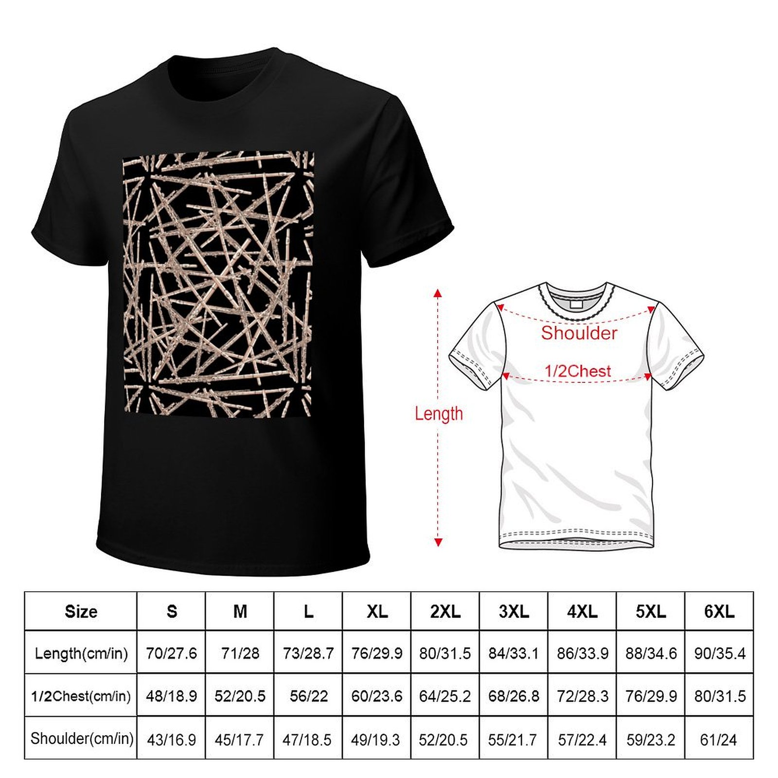 เสื้อยืดลายเครื่องดนตรีฟลุต สี - Musical Instrument No Touch บทวิจารณ์และราคา