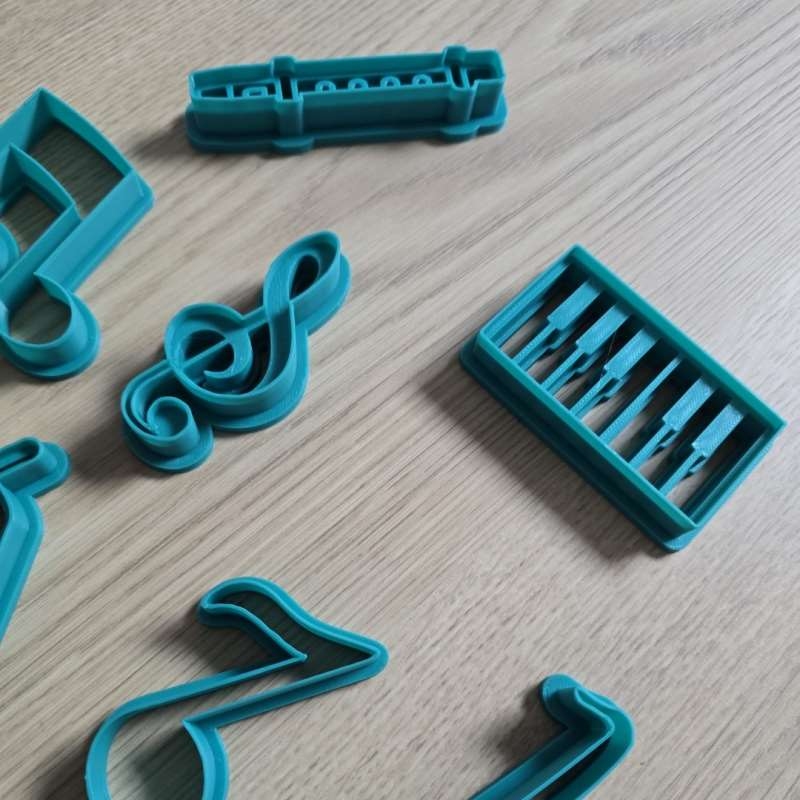 เครื่องตัดคุกกี้รูปเครื่องดนตร - Musical Instrument Symbols บทวิจารณ์และราคา