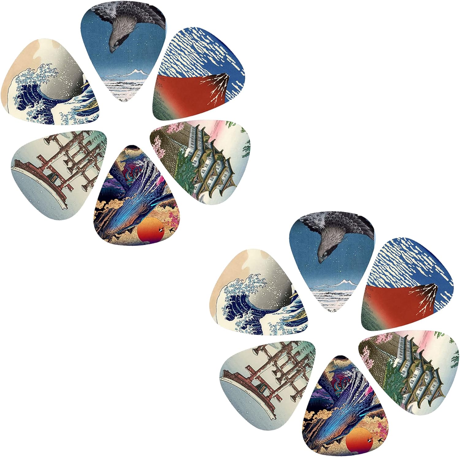 ใหม่ 12 ชิ้น/เซ็ตกีตาร์ Picks- - Musical Instrument In English บทวิจารณ์และราคา