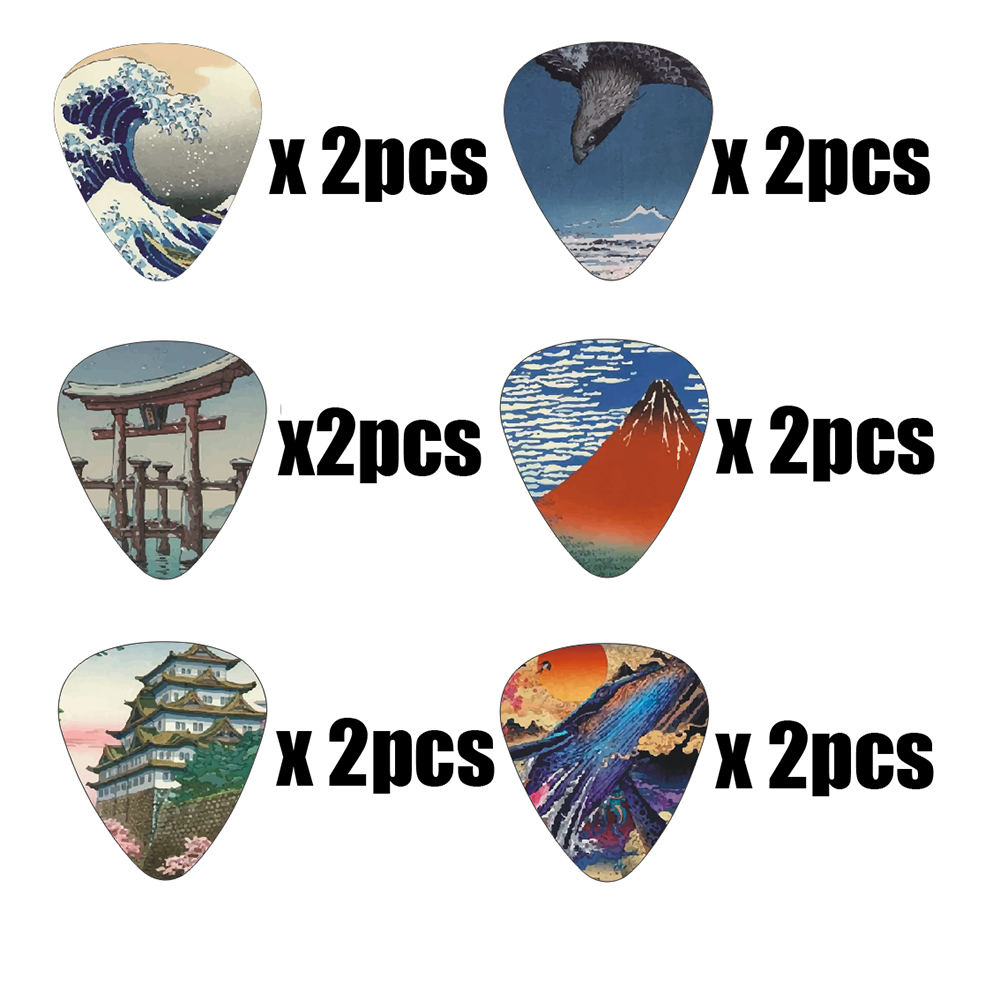 ใหม่ 12 ชิ้น/เซ็ตกีตาร์ Picks- - Musical Instrument In English บทวิจารณ์และราคา