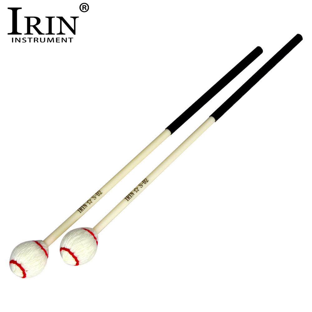 IRIN 1คู่ Marimba Mallets กลอง - Musical Instrument Glockenspiel บทวิจารณ์และราคา
