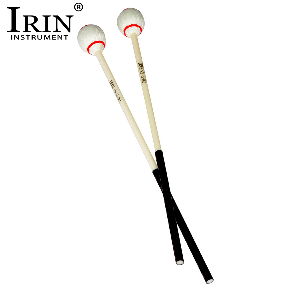 IRIN 1คู่ Marimba Mallets กลอง - Musical Instrument Glockenspiel บทวิจารณ์และราคา