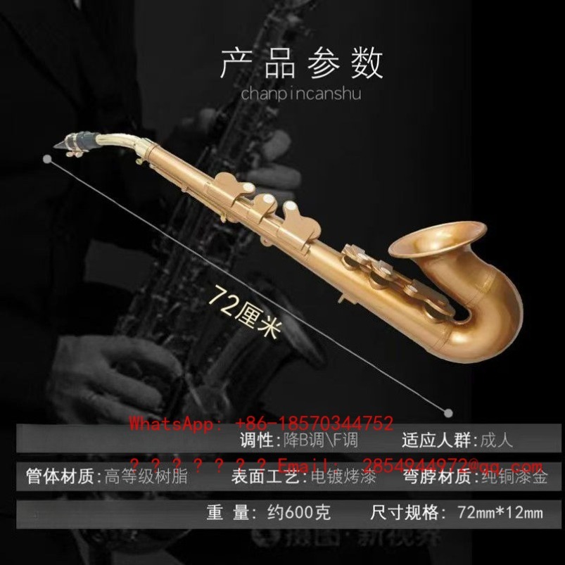 แซกโซโฟนเรซิ่น เครื่องดนตรี บี - Musical Instrument Easy To Learn บทวิจารณ์และราคา
