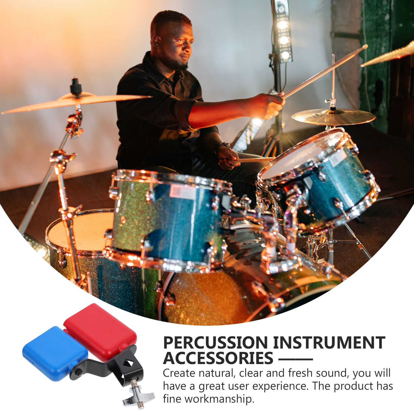 เครื่องดนตรีเพอร์คัชชันคาวเบลล - Musical Instrument With Hand บทวิจารณ์และราคา
