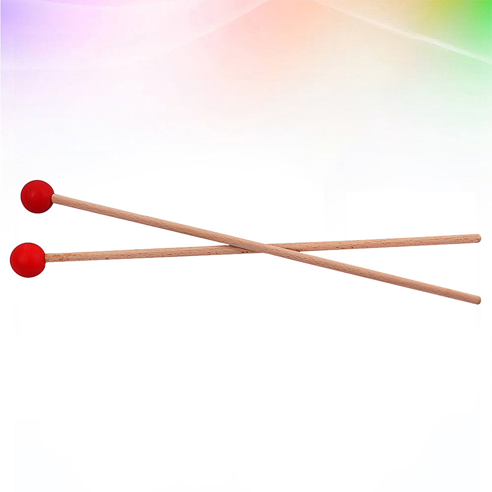 ไม้ตีกลองขนาดใหญ่ 1 คู่ ด้ามไม - Musical Instrument Glockenspiel บทวิจารณ์และราคา