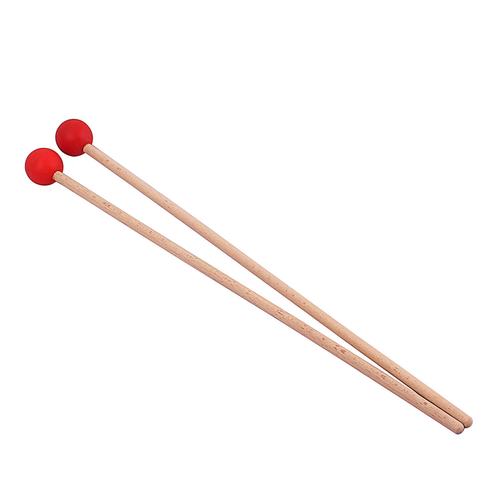 ไม้ตีกลองขนาดใหญ่ 1 คู่ ด้ามไม - Musical Instrument Glockenspiel บทวิจารณ์และราคา