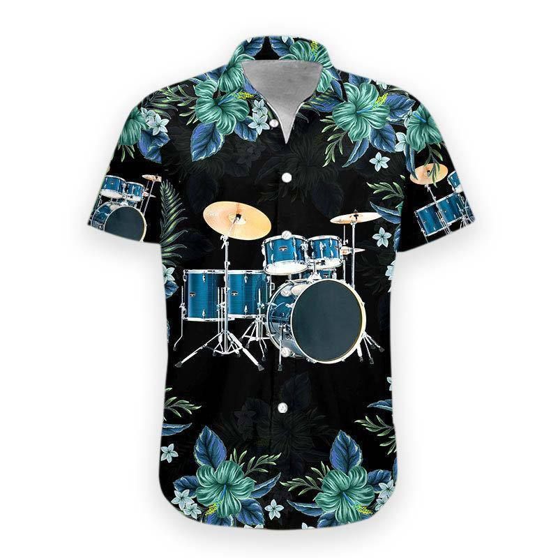เสื้อชายหาดพิมพ์ลายกราฟิกโอคาร - Musical Instrument Hawaii บทวิจารณ์และราคา