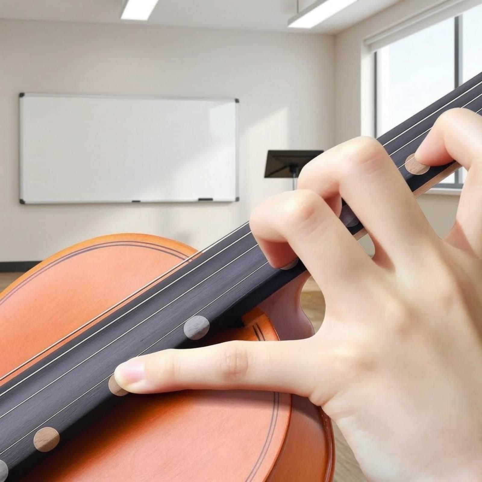 สติ๊กเกอร์ติดนิ้วสำหรับเครื่อง - Violin Musical Instrument บทวิจารณ์และราคา