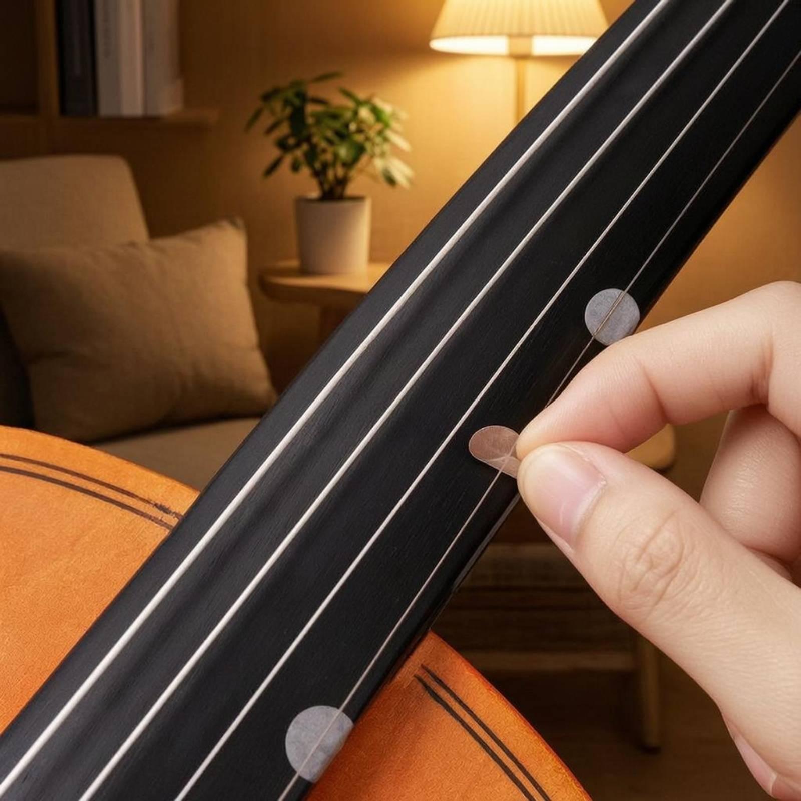 สติ๊กเกอร์ติดนิ้วสำหรับเครื่อง - Violin Musical Instrument บทวิจารณ์และราคา