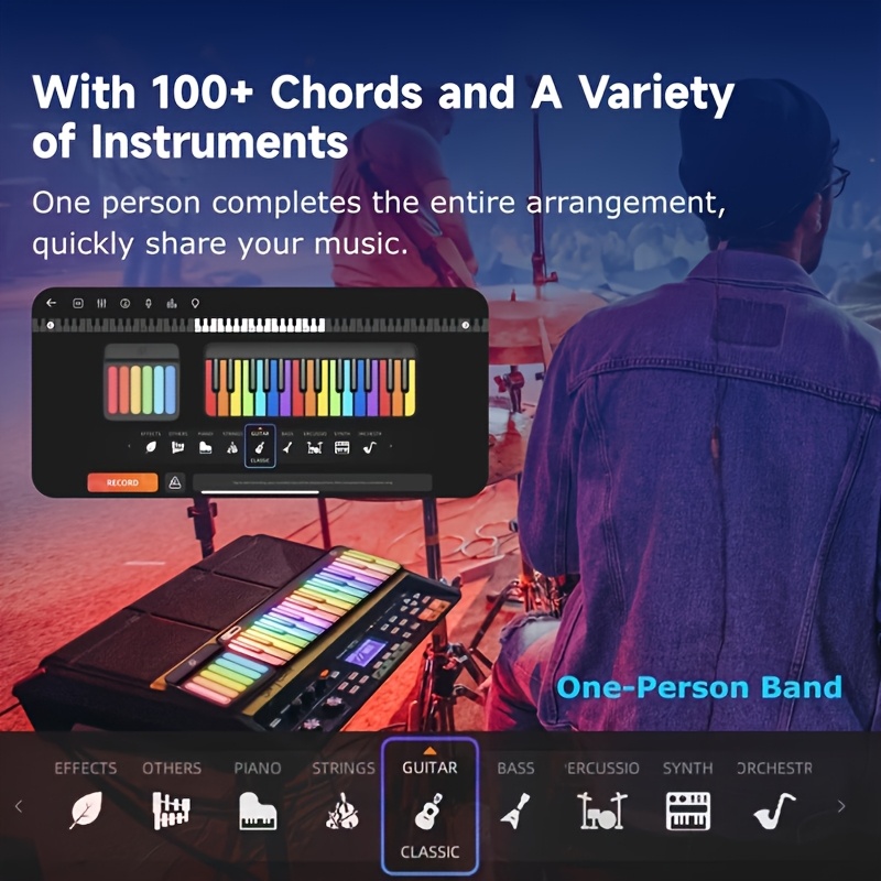 เปียโนดิจิตอลอัจฉริยะ PopuPian - Musical Instrument Easy To Learn บทวิจารณ์และราคา